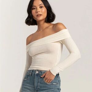Off The Shoulder Womens Top